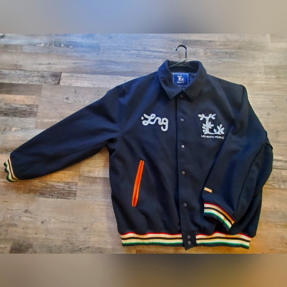 LRG Roots People Letterman Jacket